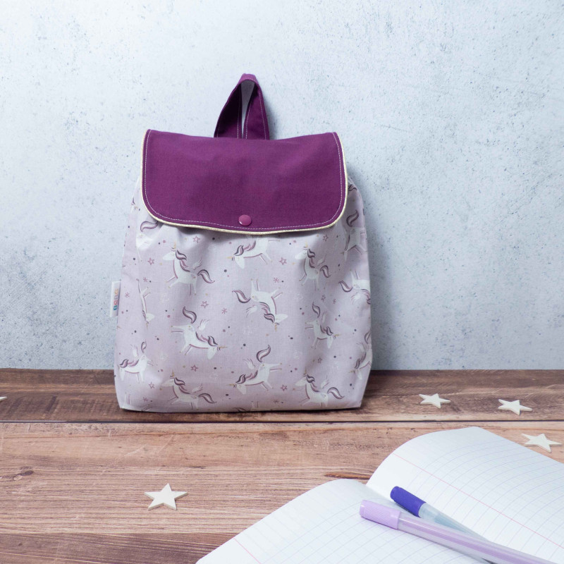 Sac à dos personnalisé "Licorne"