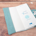 Protège livret de famille personnalisé ouvert
