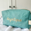 Trousse de toilettes femmes personnalisées