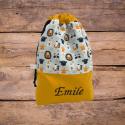 pochon personnalisable Noé jaune